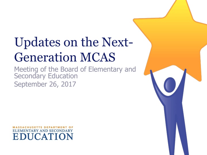 updates on the next generation mcas meeting