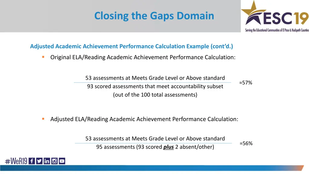 closing the gaps domain 8