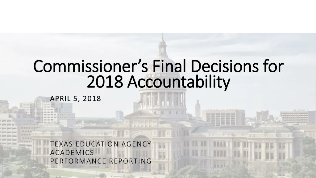 commissioner s final decisions for commissioner