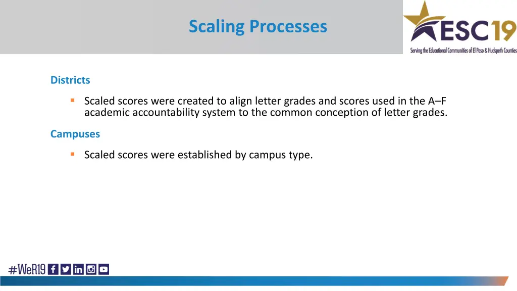 scaling processes