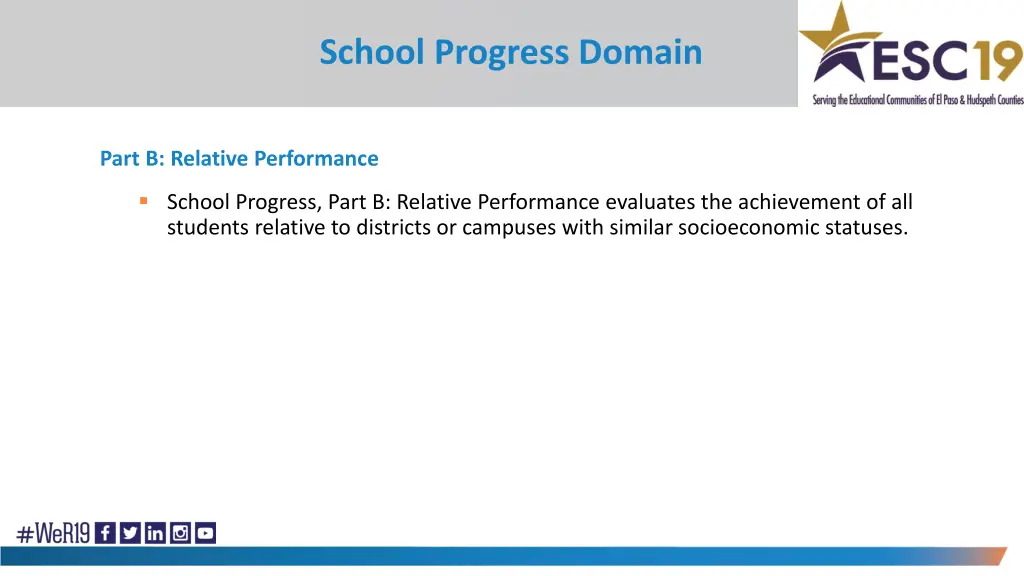 school progress domain 5