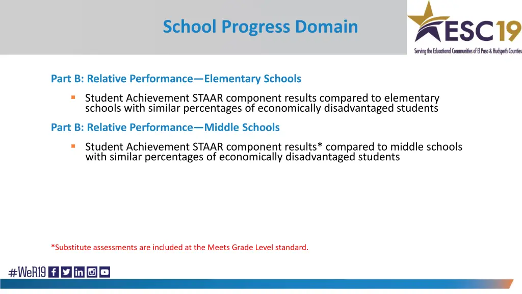 school progress domain 7