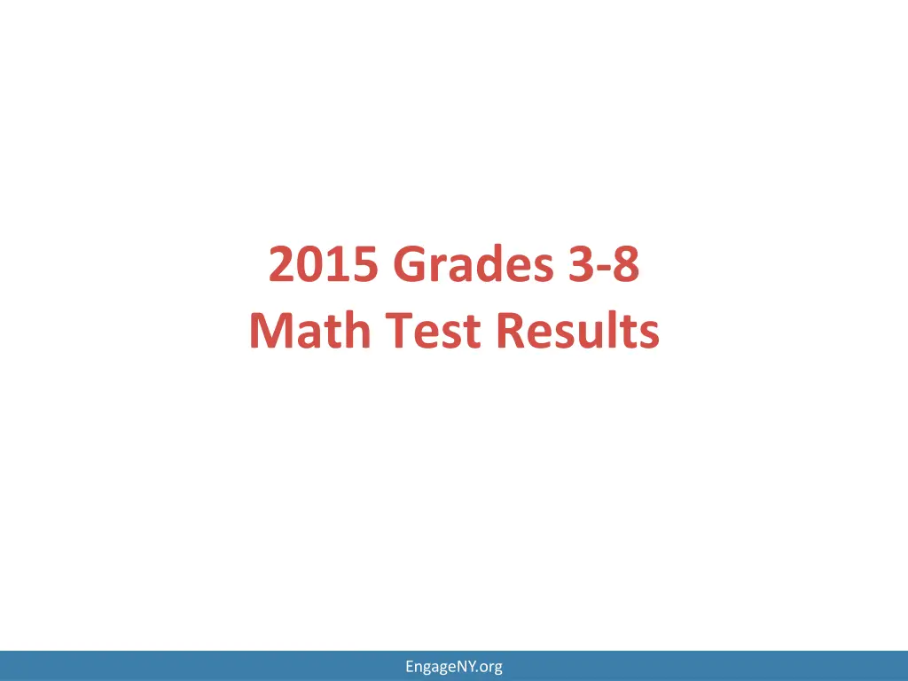 2015 grades 3 8 math test results