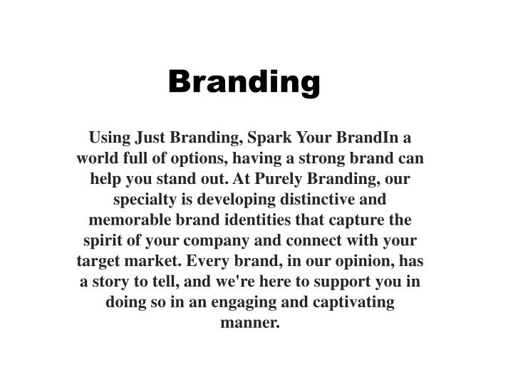 branding