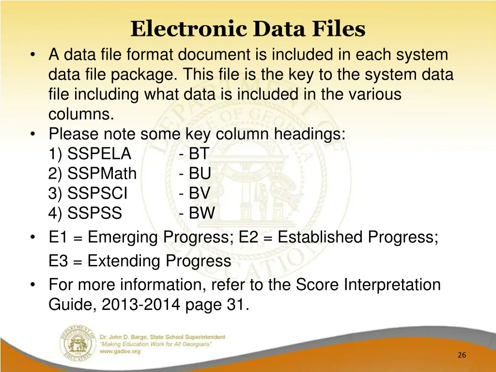 electronic data files a data file format document