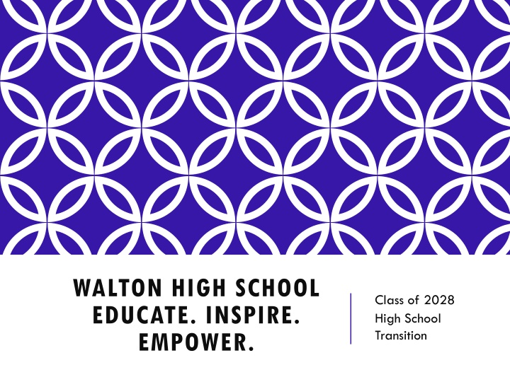 walton high school educate inspire empower