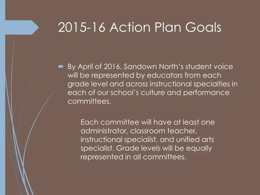 2015 16 action plan goals 1