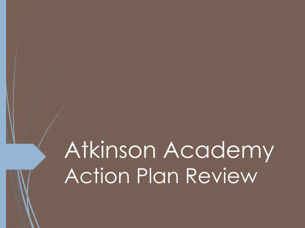 atkinson academy action plan review