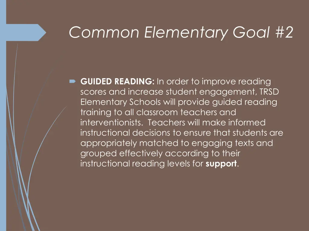 common elementary goal 2