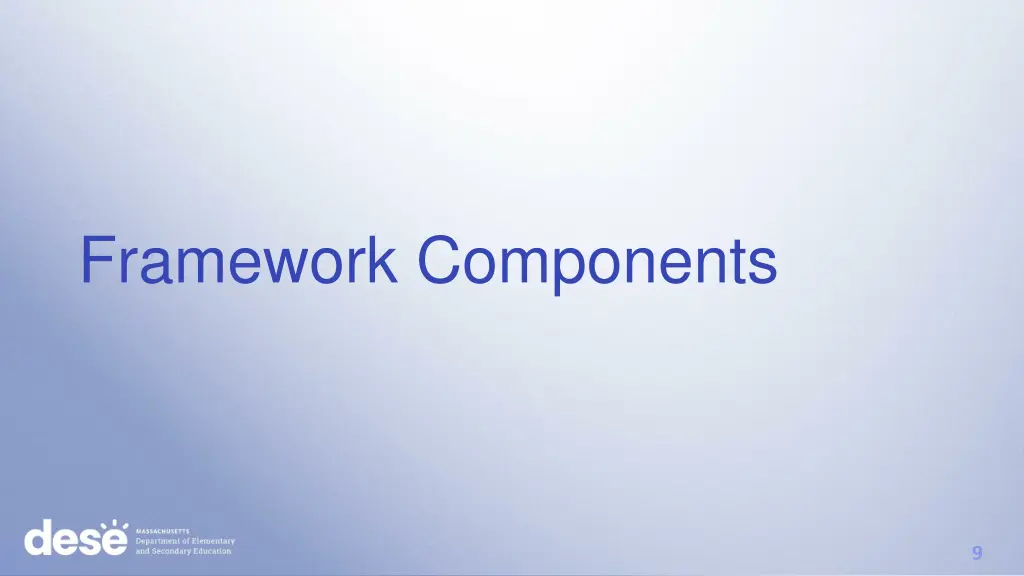 framework components