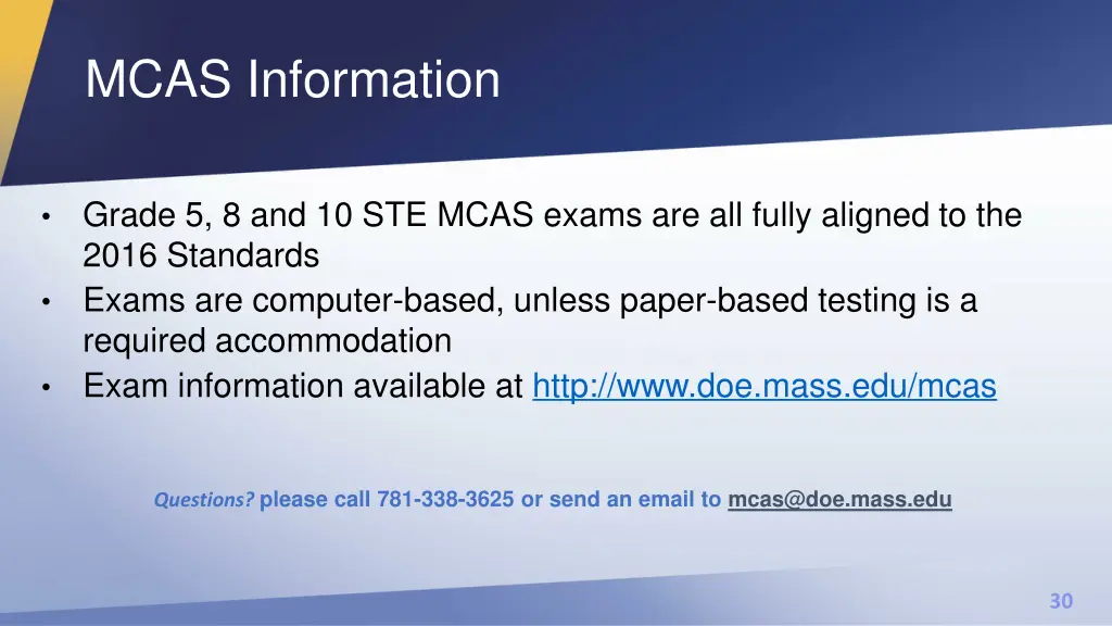 mcas information