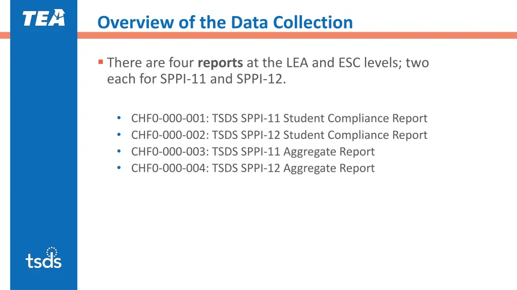 overview of the data collection 11