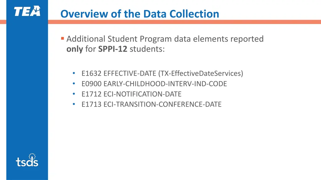 overview of the data collection 5