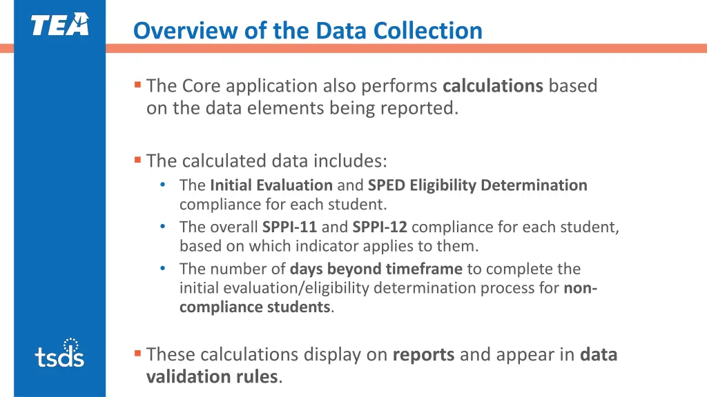 overview of the data collection 7