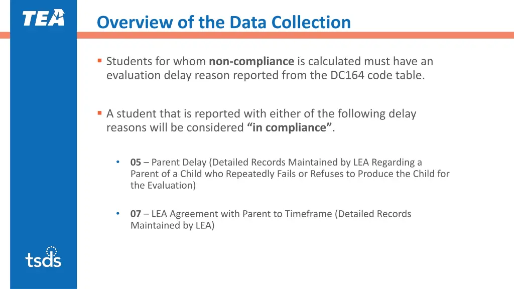 overview of the data collection 8