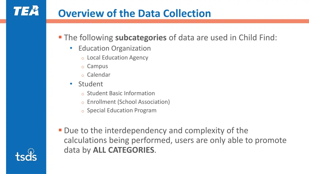 overview of the data collection 9