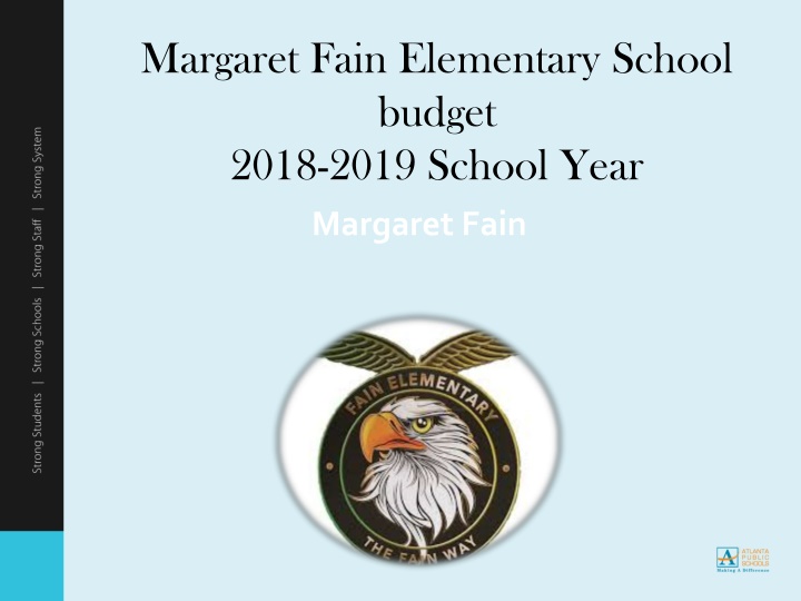 margaret fain elementary school budget 2018 2019