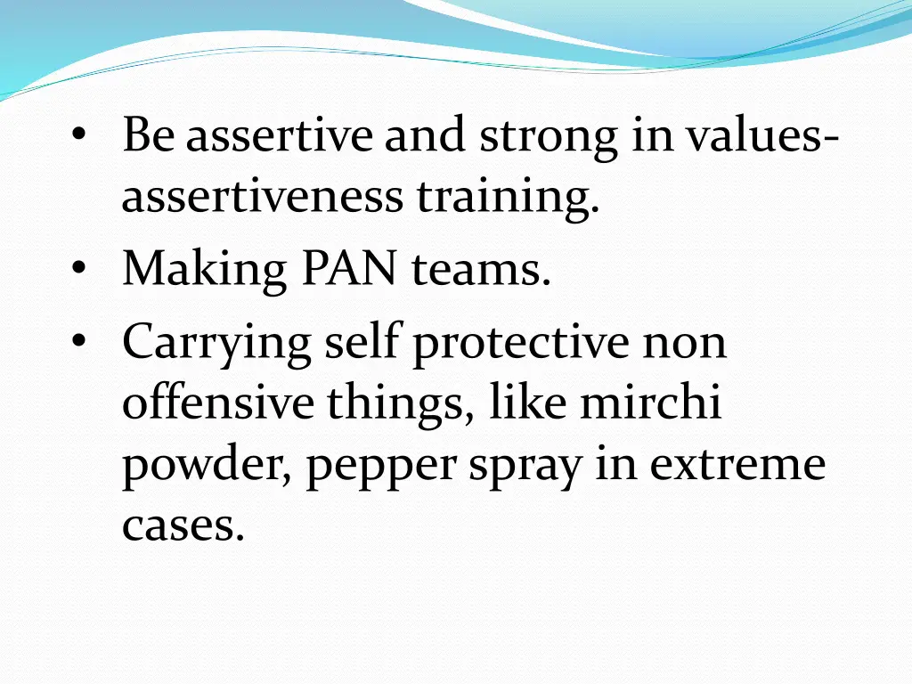 be assertive and strong in values assertiveness