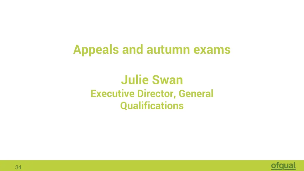 appeals and autumn exams