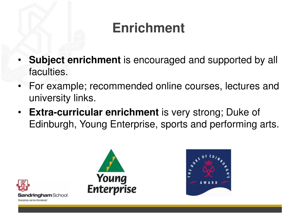 enrichment