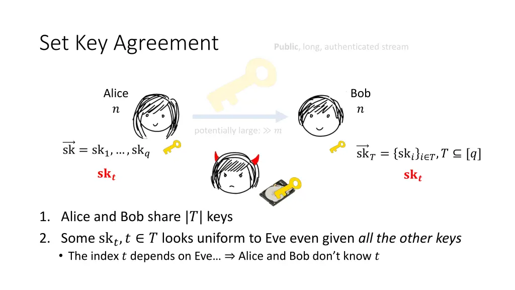 set key agreement 2