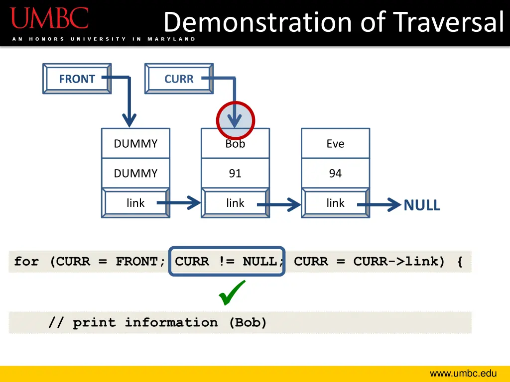 demonstration of traversal 5