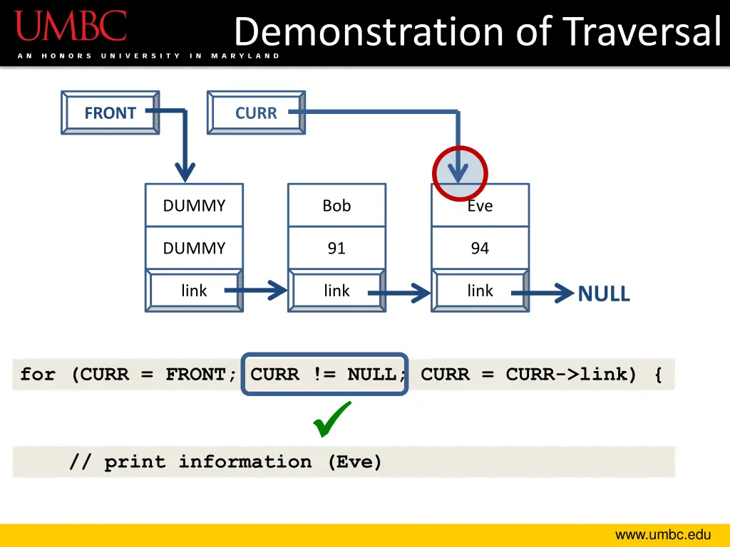 demonstration of traversal 8