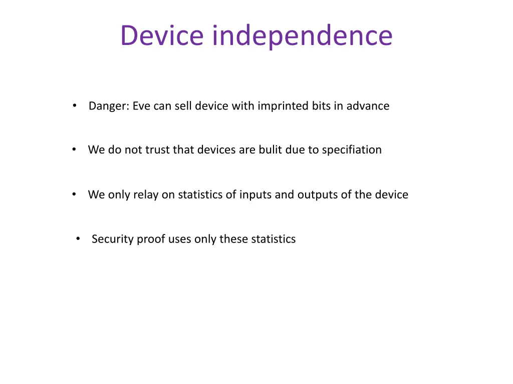 device independence