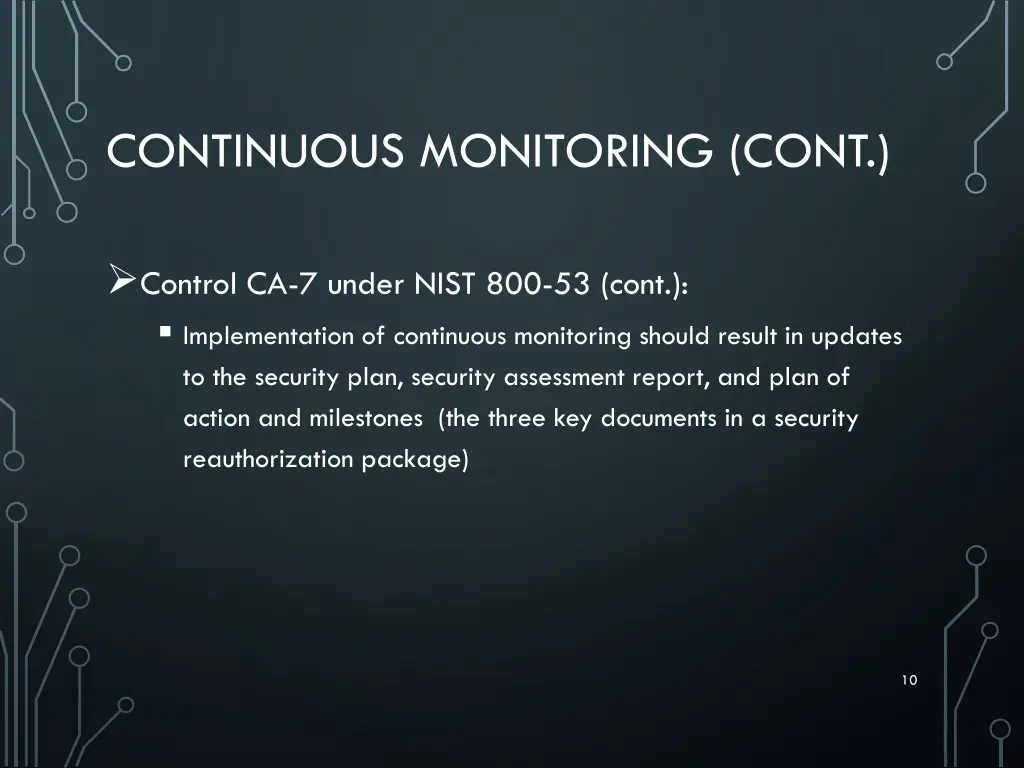 continuous monitoring cont 1