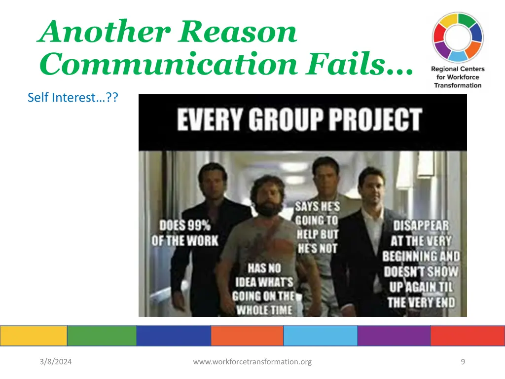 another reason communication fails