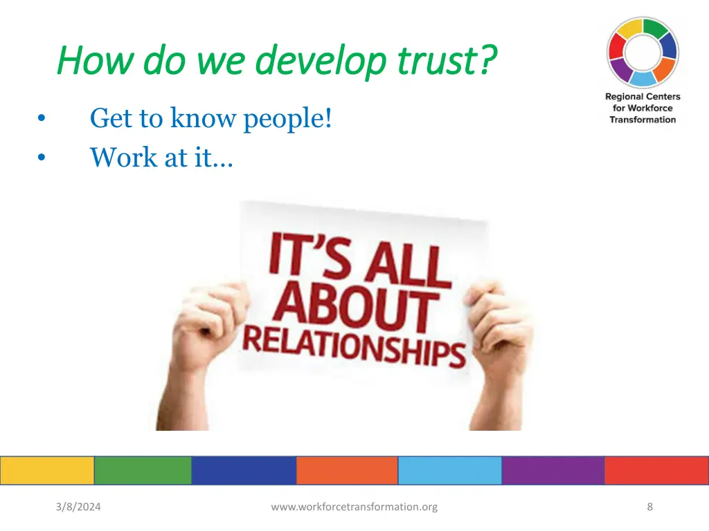 how do we develop trust how do we develop trust 1