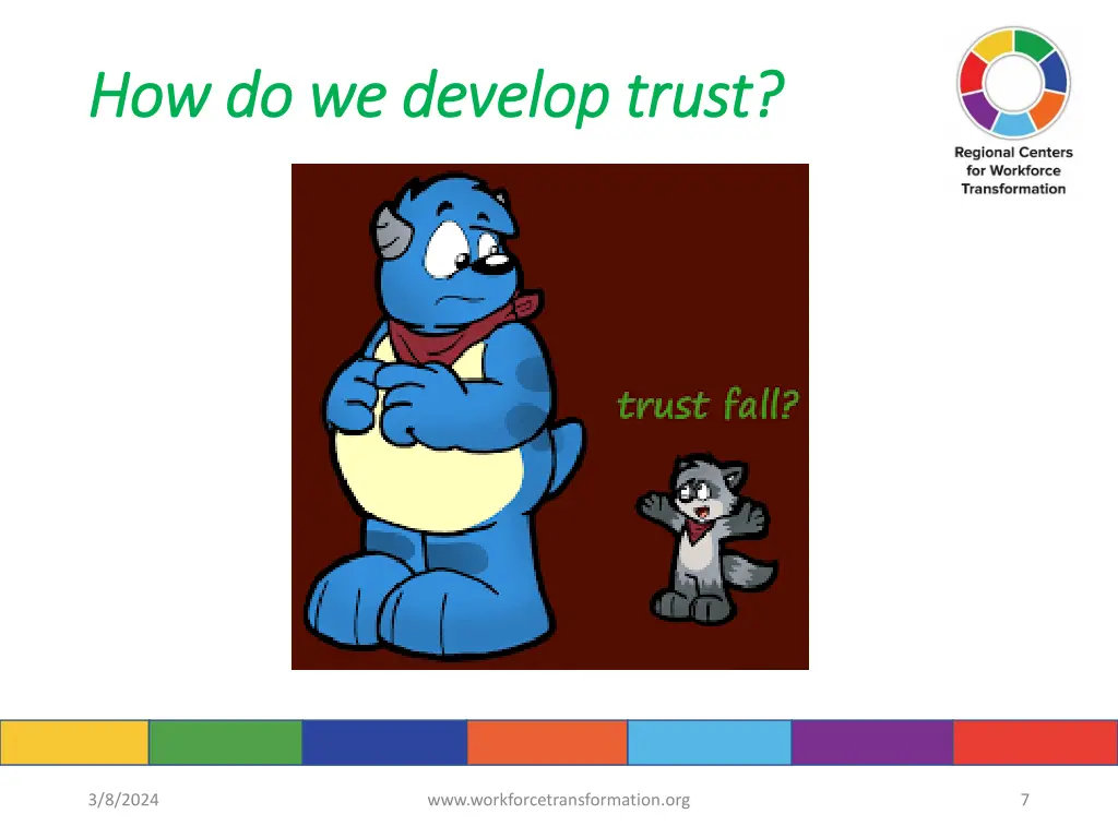 how do we develop trust how do we develop trust