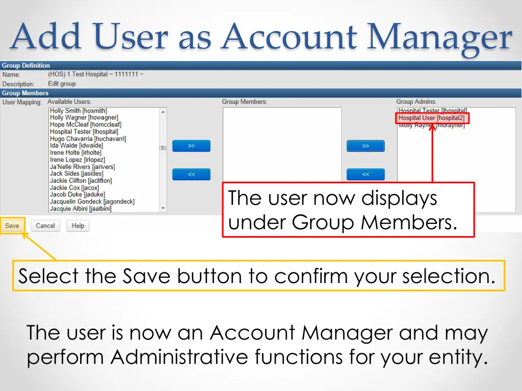 add user as account manager