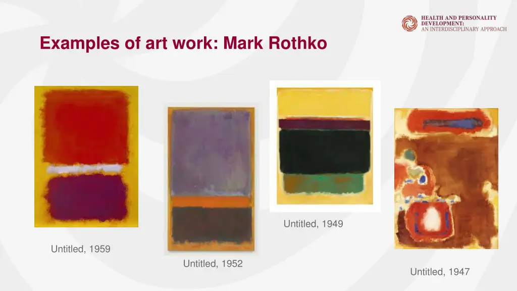 examples of art work mark rothko