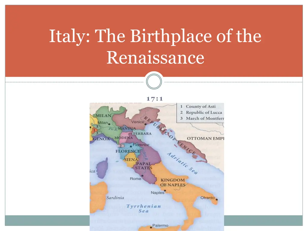 italy the birthplace of the renaissance