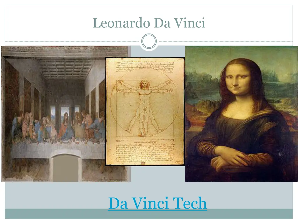 leonardo da vinci