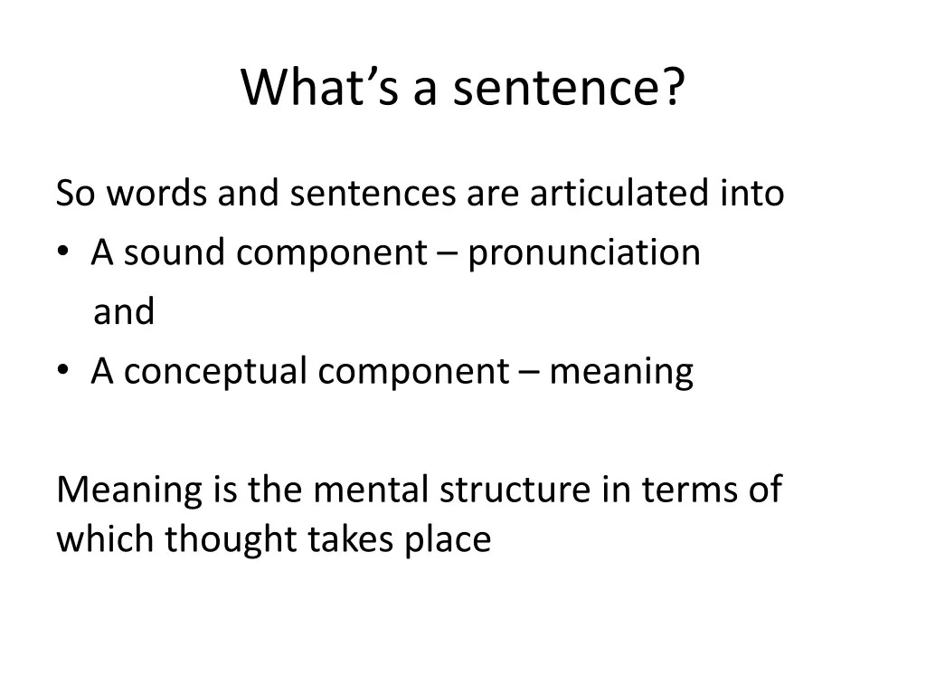 what s a sentence 6