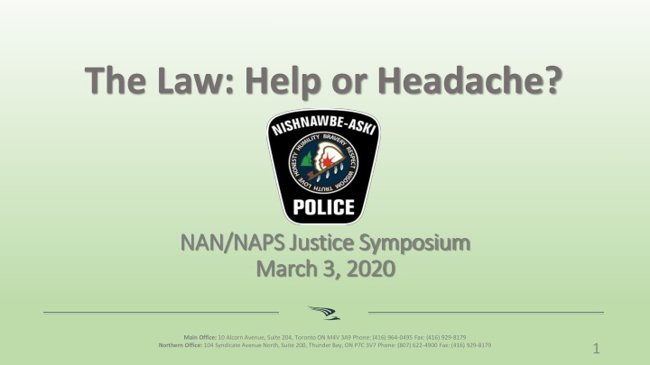 the law help or headache