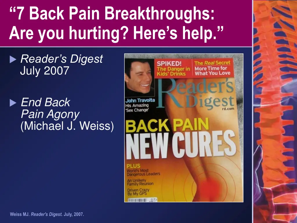 7 back pain breakthroughs are you hurting here