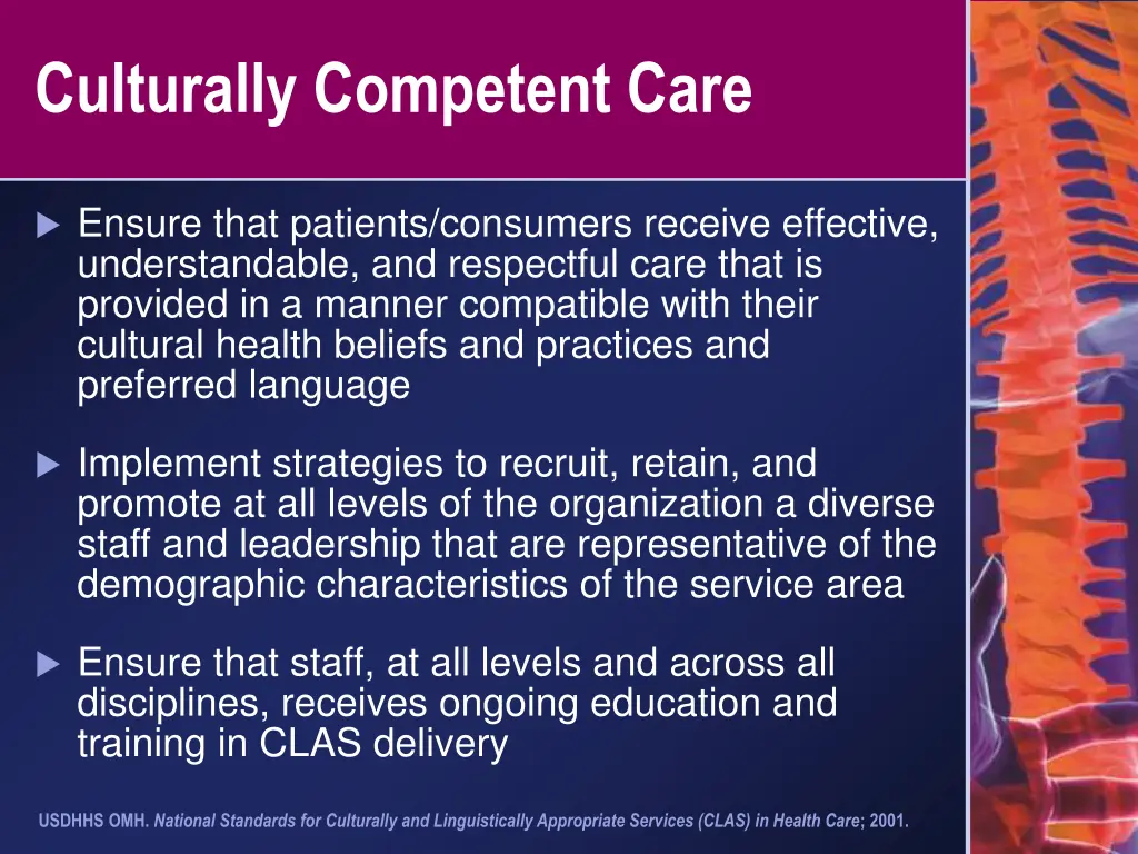 culturally competent care