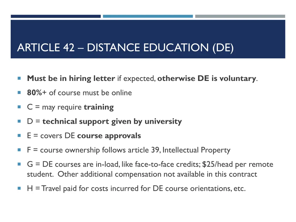 article 42 distance education de