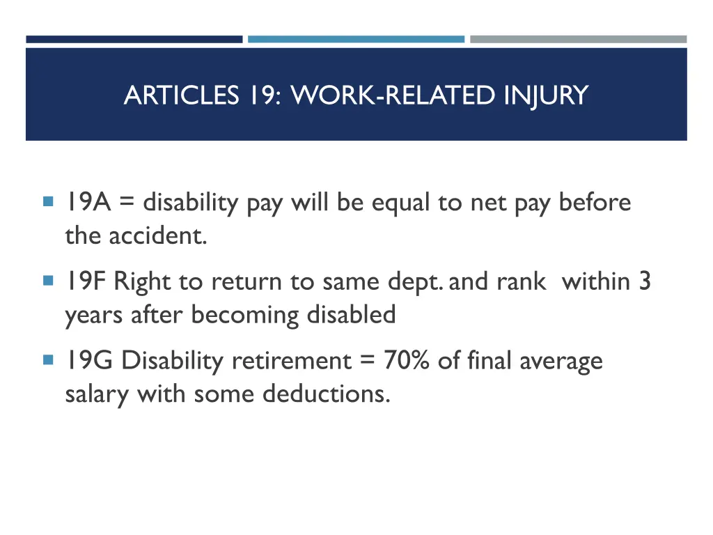 articles 19 work related injury