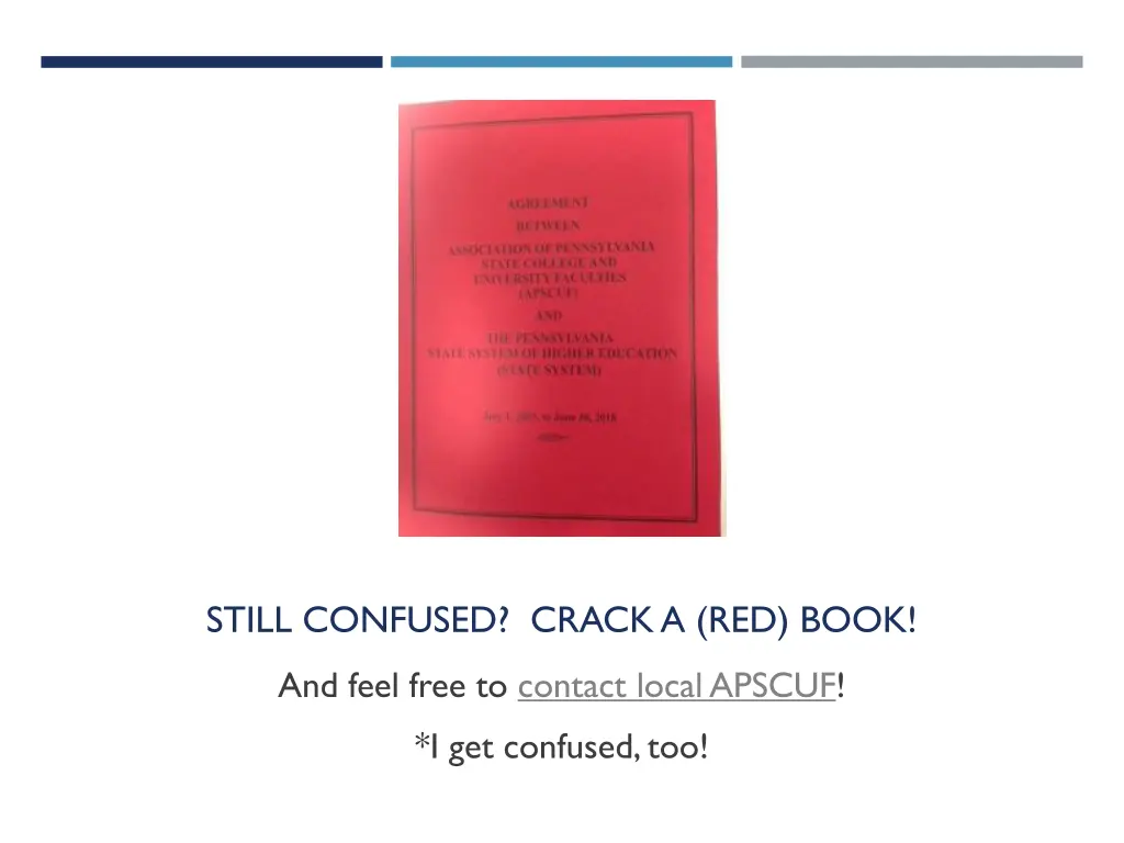 still confused crack a red book