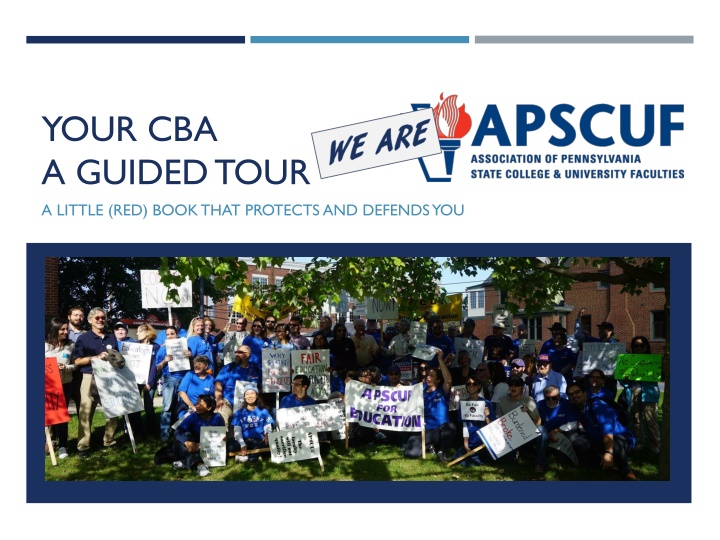 your cba a guided tour