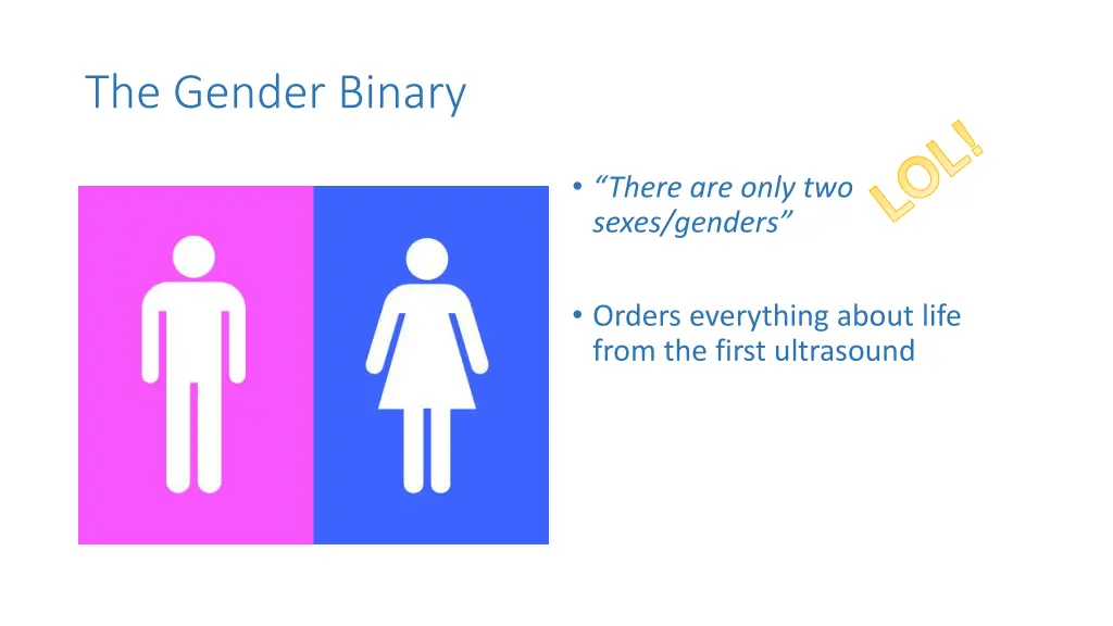 the gender binary