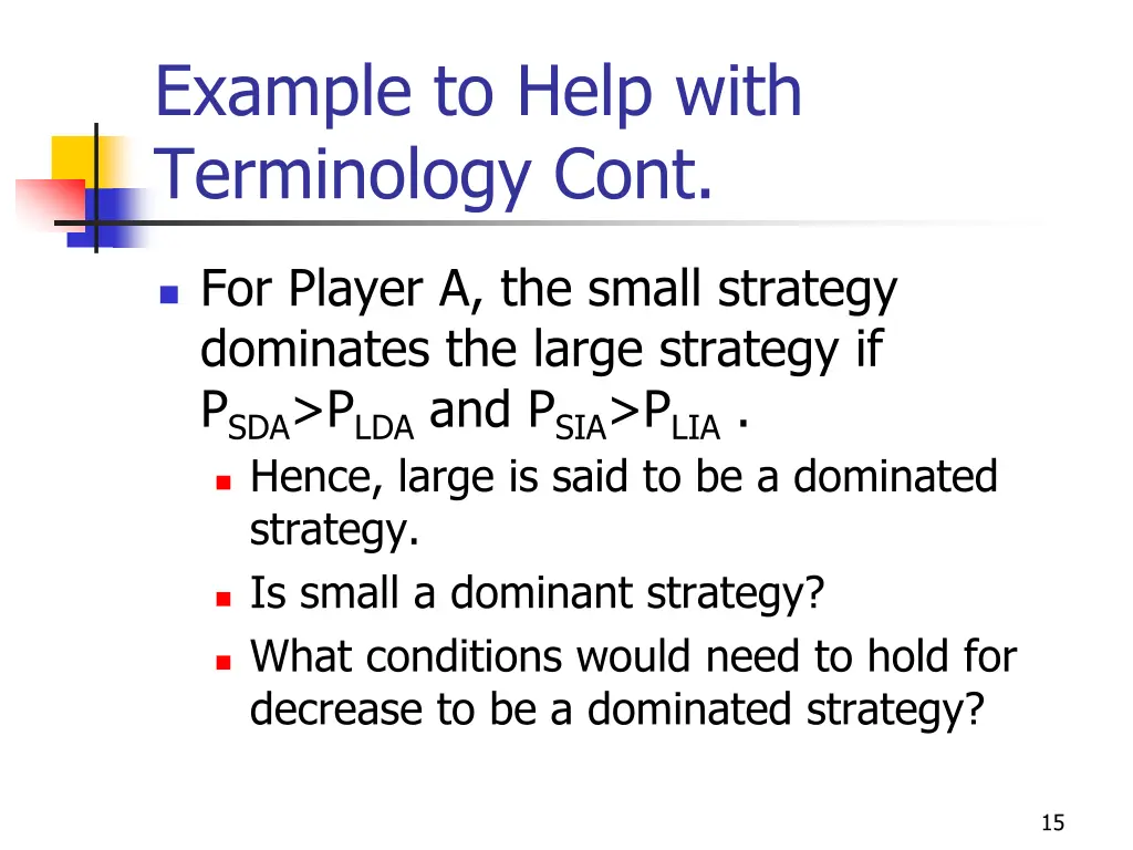 example to help with terminology cont 2