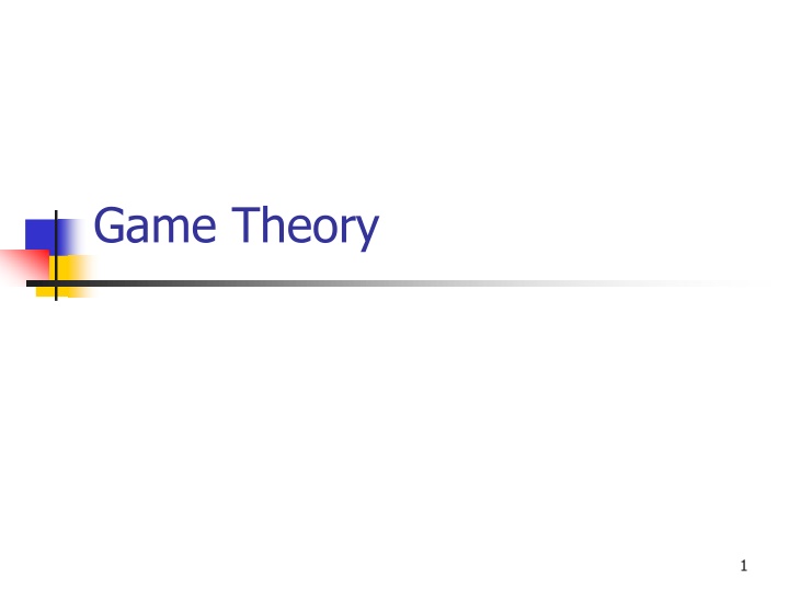 game theory