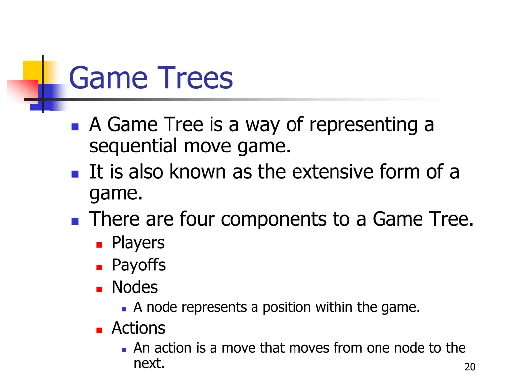 game trees