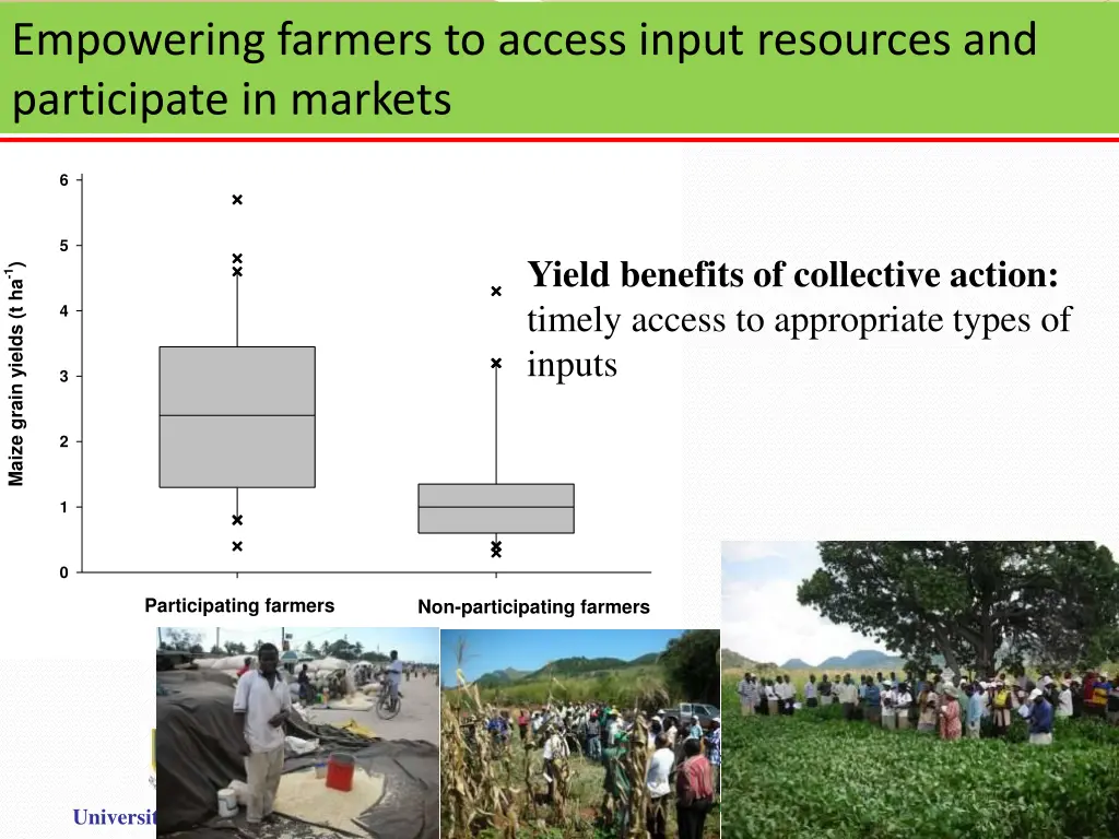 empowering farmers to access input resources