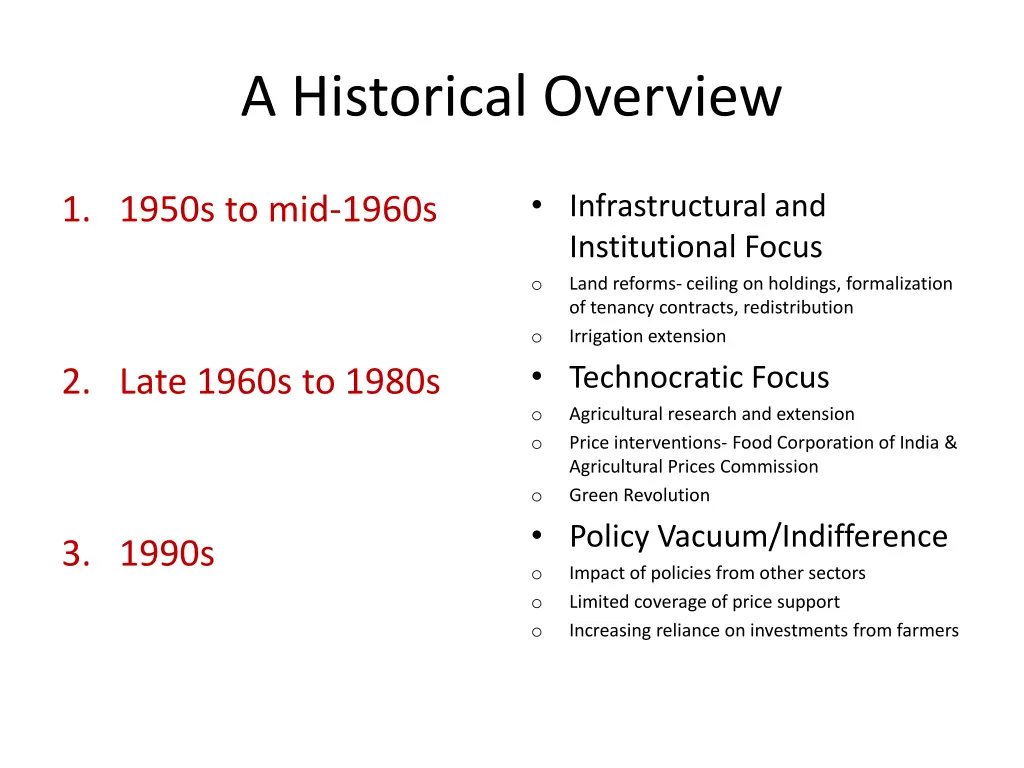 a historical overview 2